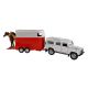 Kids Globe Range Rover mit Pferdeanhänger, 27cm 521712