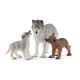 Schleich Wild Life Wolfsmutter mit Welpen 42472 