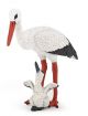 Papo Wild Life Storch mit Storchjunges 50159