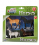 Kids Globe Horses 4 Pferde 1:32 2ass 570199