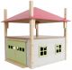 Kids Globe Heuhaufen Holz mit Abstellraum 1:32 Pink 610085