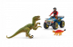 Schleich Dinosaurier Flucht auf quad vor velociraptor 41466 