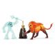 Schleich Eldrador 42455 Kampf um die Superwaffe – Frostmonster vs. Feuerlöwe