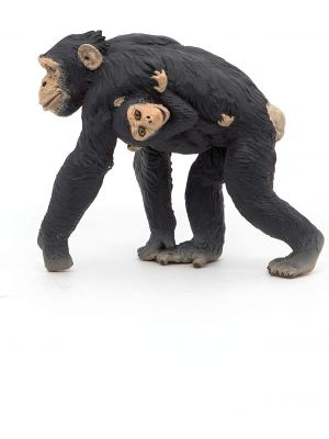 Papo Wild Life Schimpanse mit Baby 50194