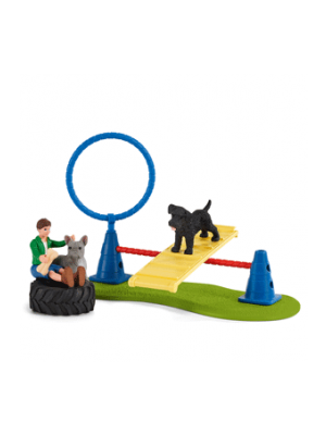 Schleich Farm World Spielspaß für Hunde 42536 