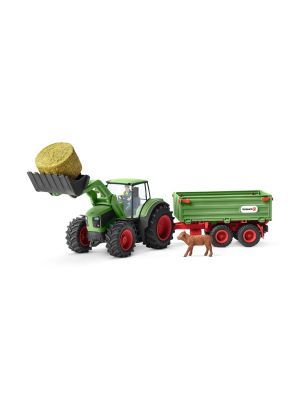 Schleich Farm World Traktor mit Anhänger 42379 