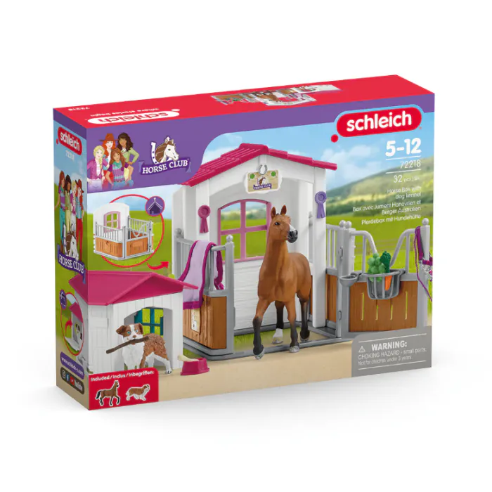 Schleich Horse Club Pferdebox mit Hundehütte 72218 Special