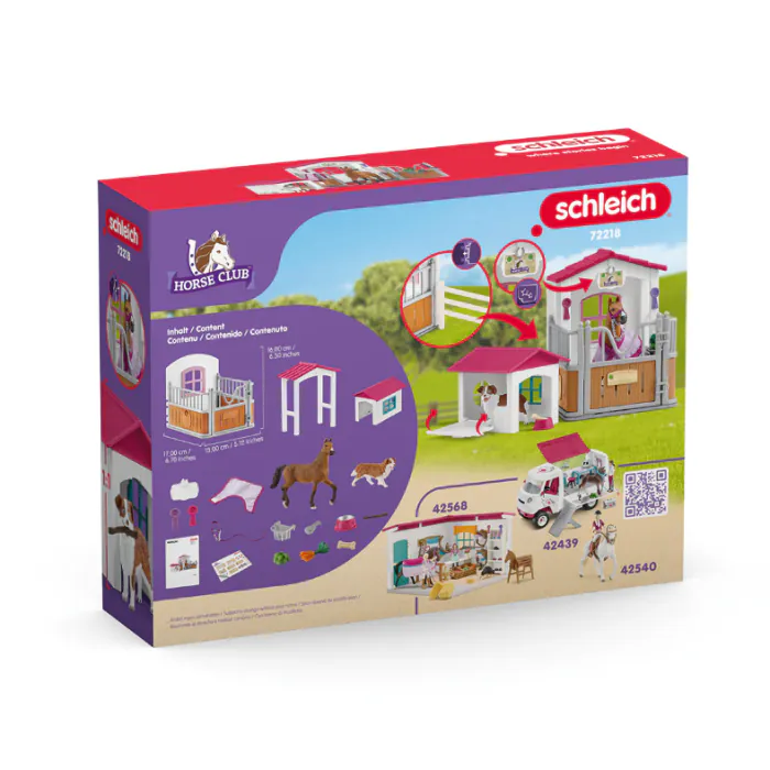 Schleich Horse Club Pferdebox mit Hundehütte 72218 Special
