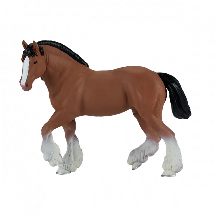Mojo Horse World Clydesdale Pferd Braun 381084