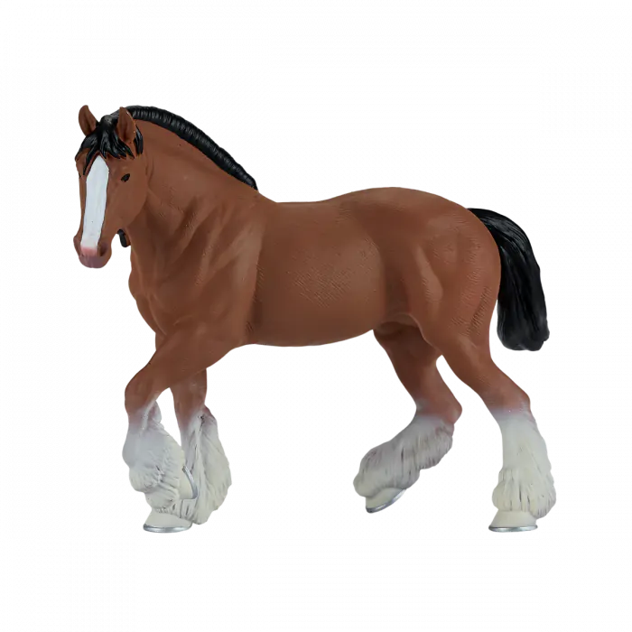 Mojo Horse World Clydesdale Pferd Braun 381084