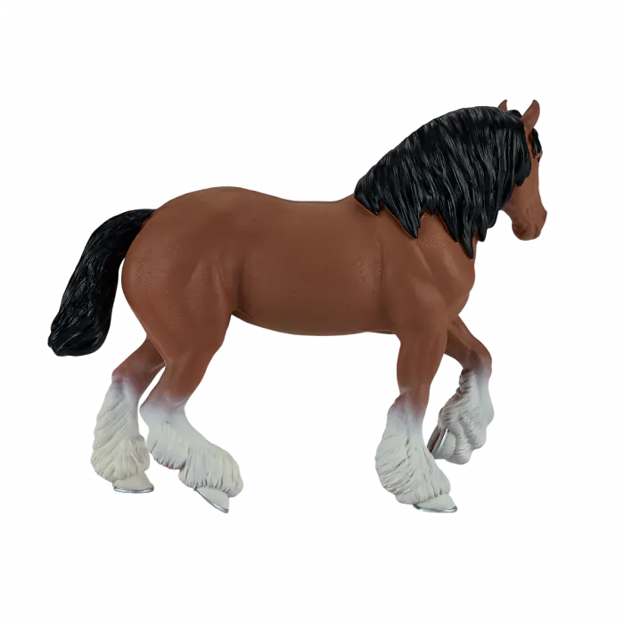 Mojo Horse World Clydesdale Pferd Braun 381084