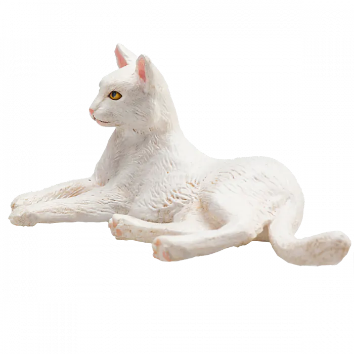 Mojo Farmland Katze liegend weiß 387368