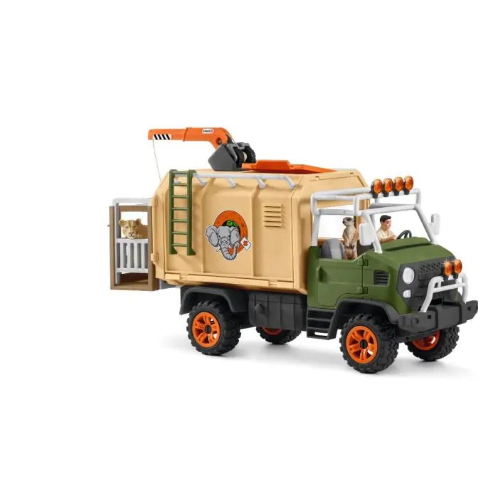 Schleich Wild Life Großer Truck Tierrettung 42475 
