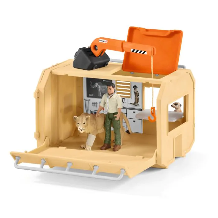 Schleich Wild Life Großer Truck Tierrettung 42475 