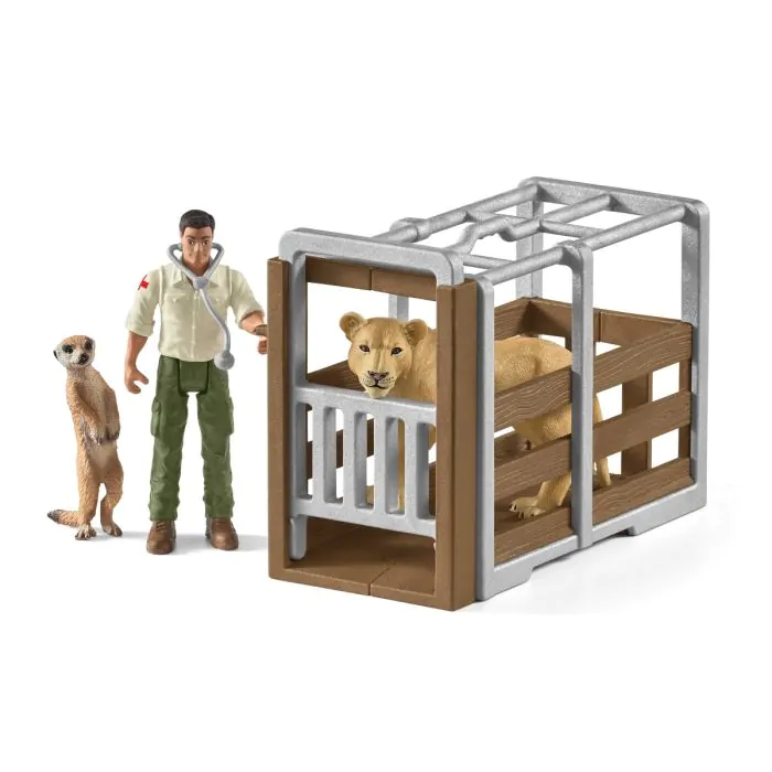 Schleich Wild Life Großer Truck Tierrettung 42475 