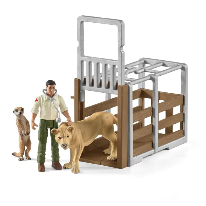 Schleich Wild Life Großer Truck Tierrettung 42475 