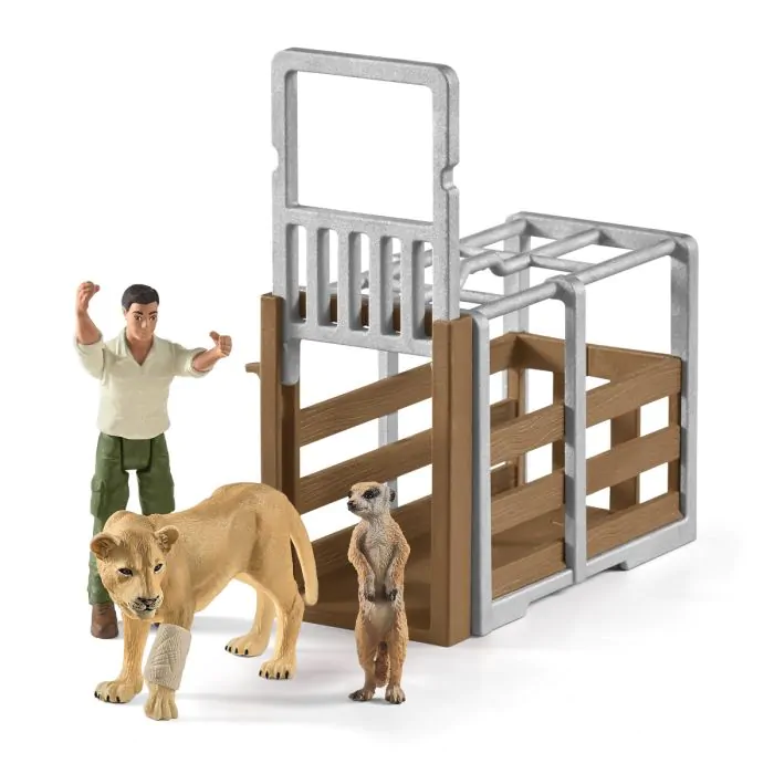 Schleich Wild Life Großer Truck Tierrettung 42475 