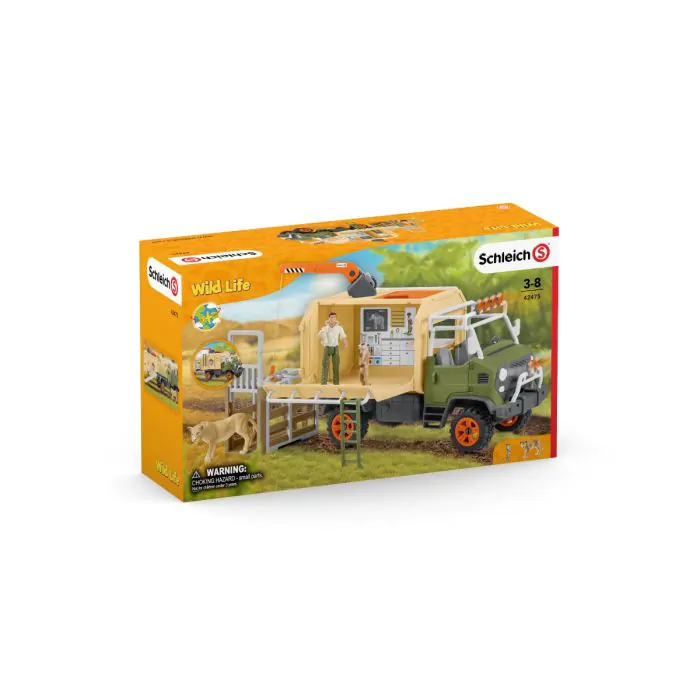 Schleich Wild Life Großer Truck Tierrettung 42475 