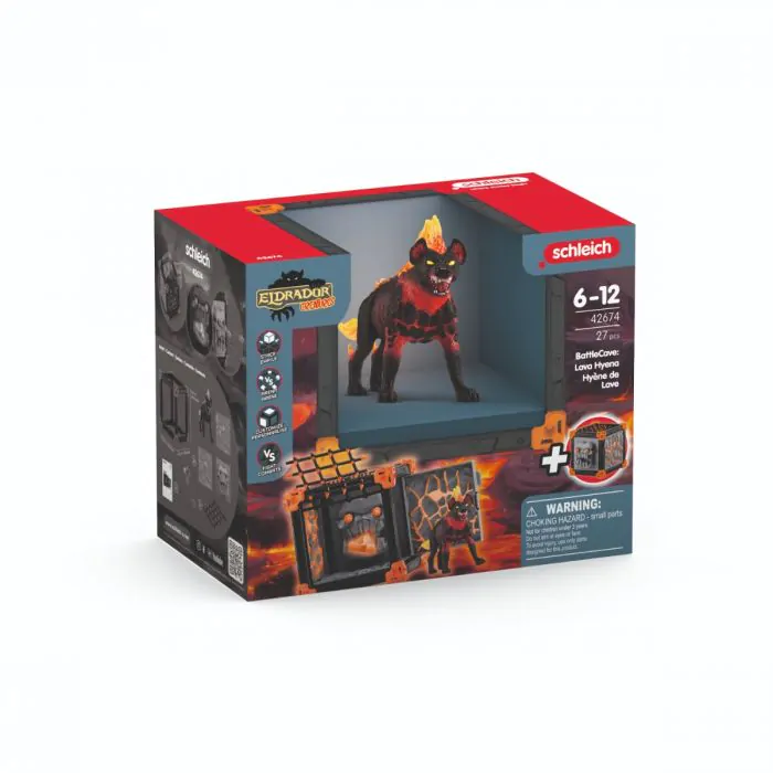Schleich Eldrador BattleCave Lavahyäne 42674