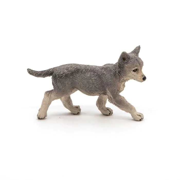 Papo Wild Life Graues Wolfjunges 50162 