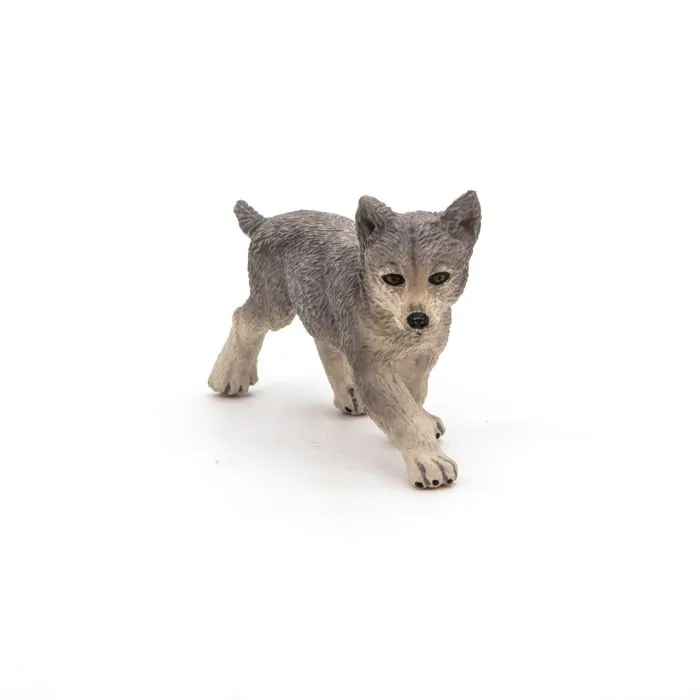 Papo Wild Life Graues Wolfjunges 50162 