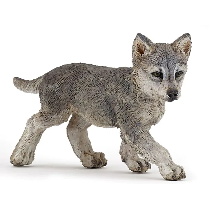 Papo Wild Life Graues Wolfjunges 50162 