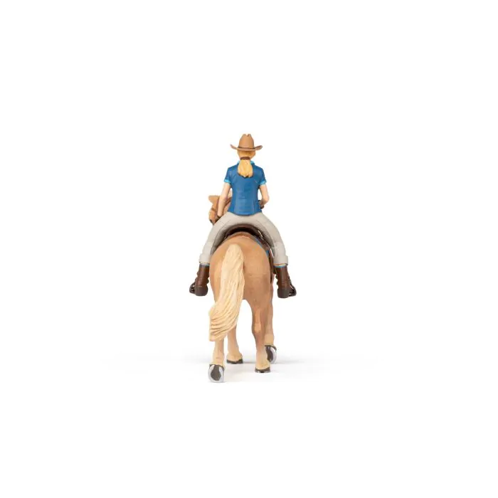 Papo Horses Westernpferd und Reiterin 51566