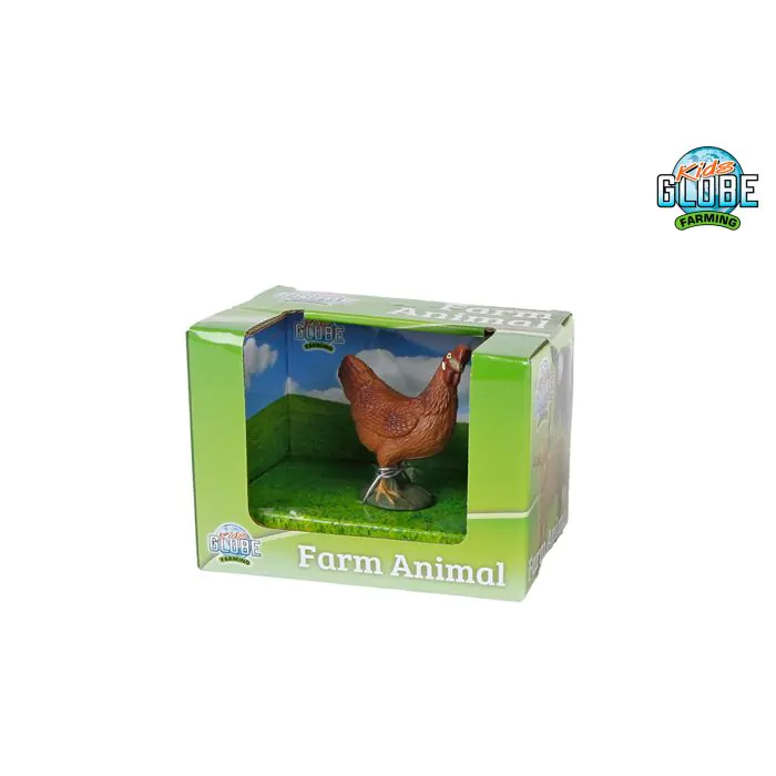 Kids Globe Farming Tierfigur Huhn 5-6 cm 570447-5