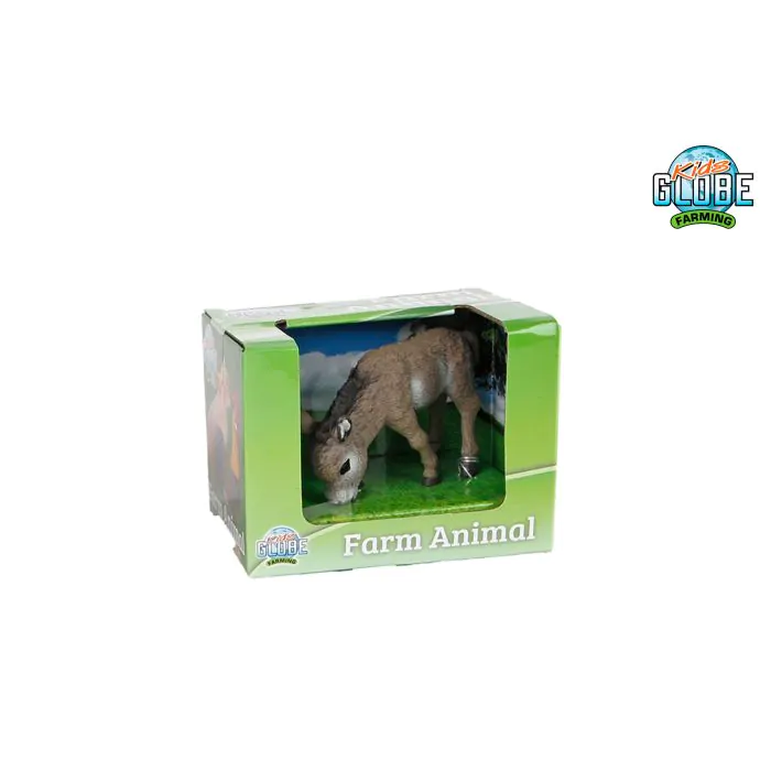 Kids Globe Farming Tierfigur Esel 7-8cm 570448-2