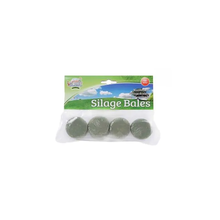 Kids Globe Farming Rundballen Silage 4 Stück 1:32 610762