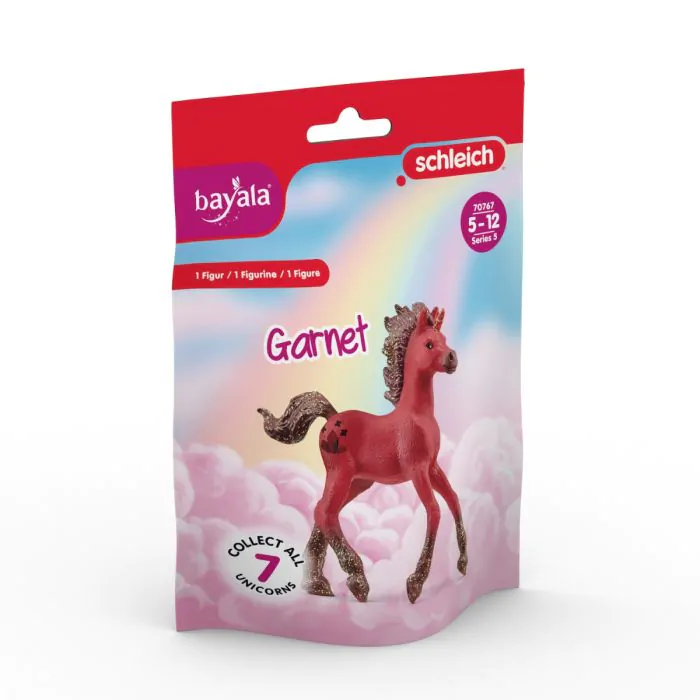 Schleich Bayala Sammeleinhorn Granate 70767