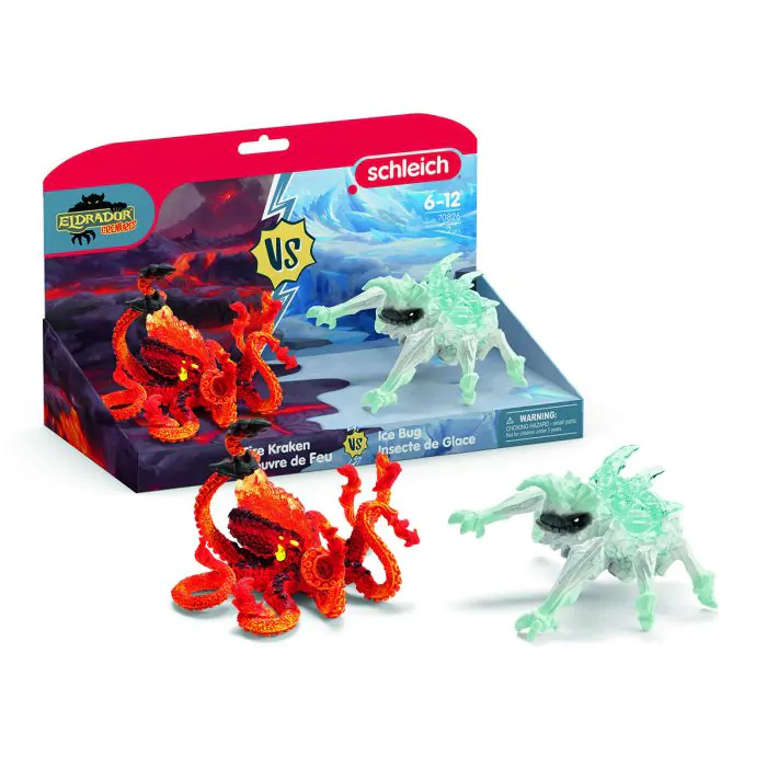 Schleich Eldrador Eiskäfer vs. Feuerkrake 70826