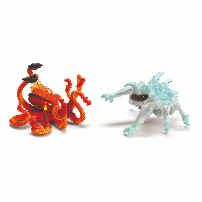 Schleich Eldrador Eiskäfer vs. Feuerkrake 70826