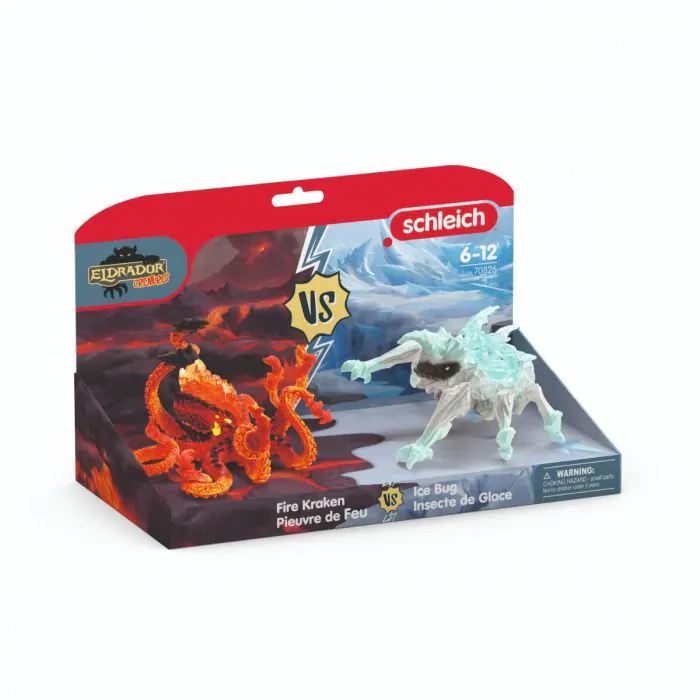 Schleich Eldrador Eiskäfer vs. Feuerkrake 70826