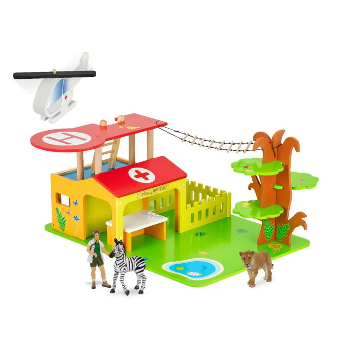 Papo Wild Life Dschungelkrankenhaus 80004