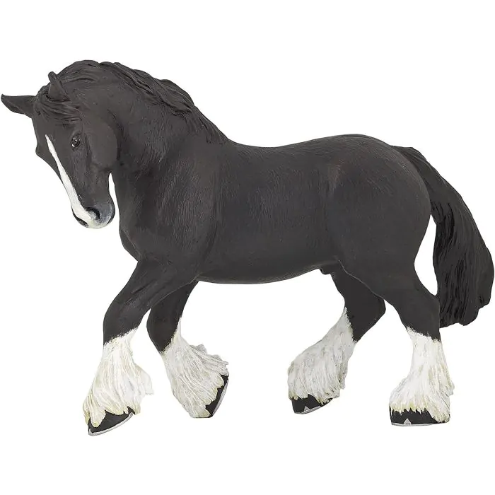 Papo Horses Shire Hengst schwarz 51517