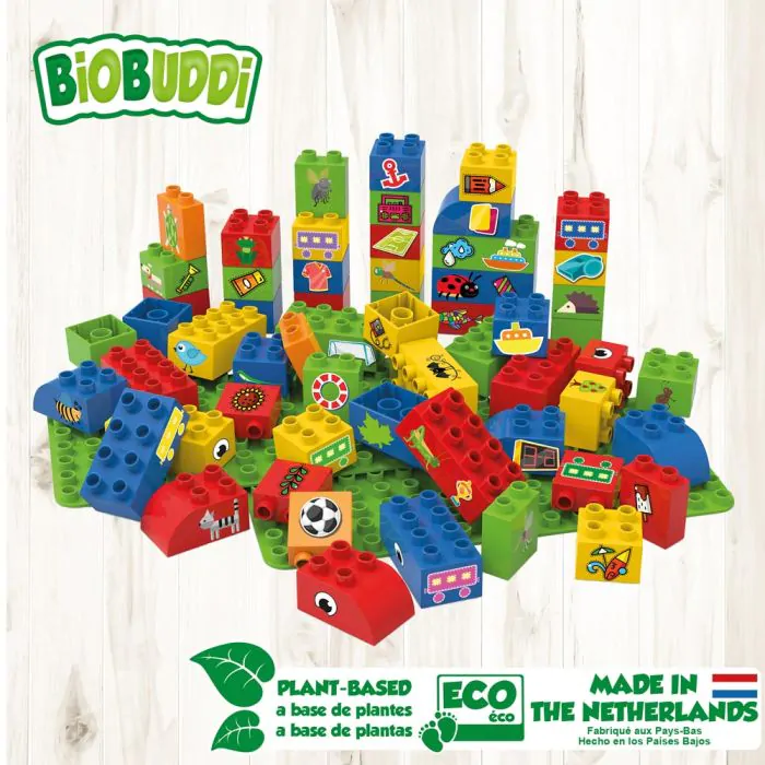 Biobuddi Lernblöcke mit 2 Grundplatten BB-0008