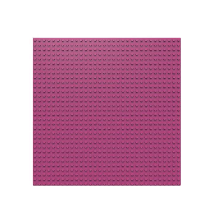 BiOBUDDi 32x32 Grundplatte lila BB-0095 Fuchsia Purple