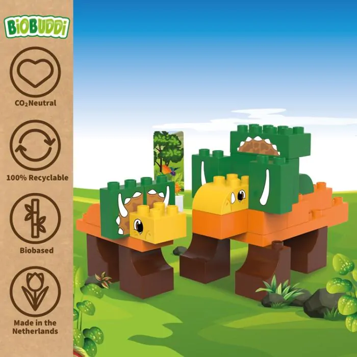 Biobuddi Dinosaurussen Triceratops BB-0188