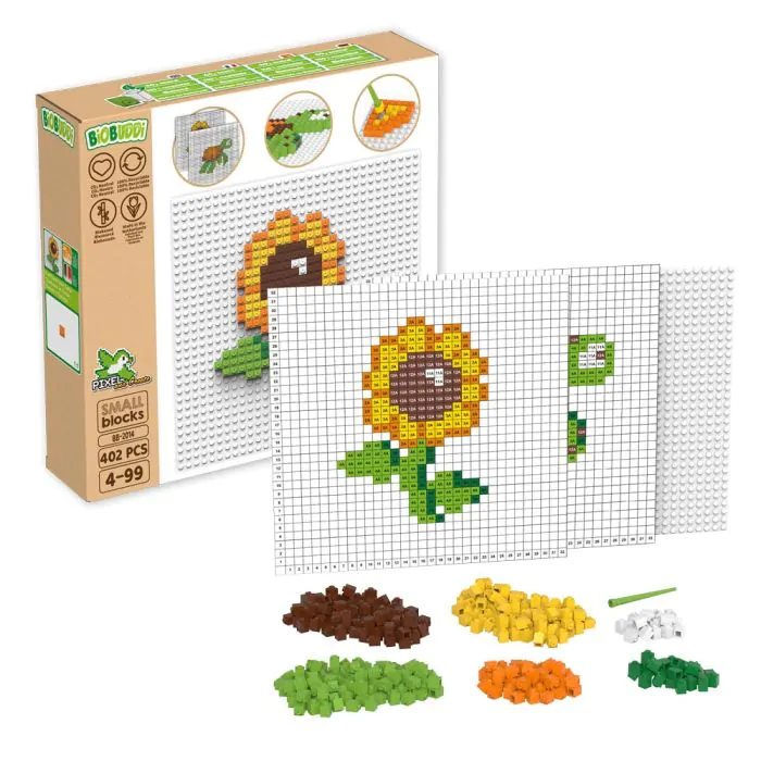 Biobuddi Blume und Schildkröte erstellen BB-2014