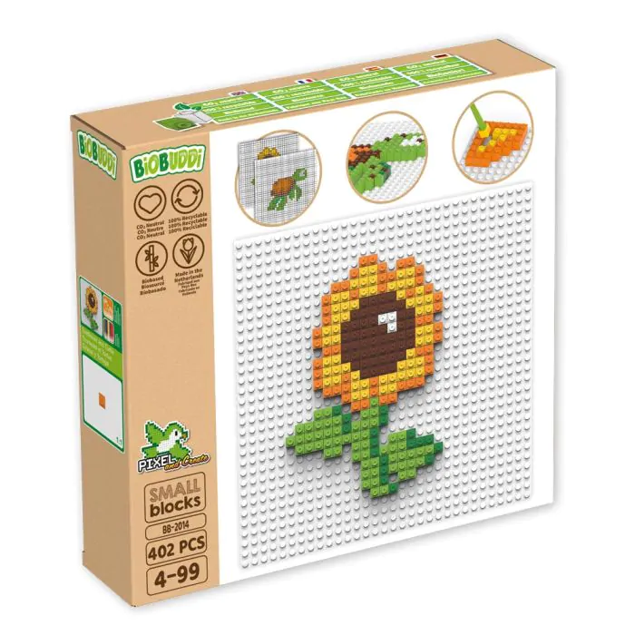 Biobuddi Blume und Schildkröte erstellen BB-2014