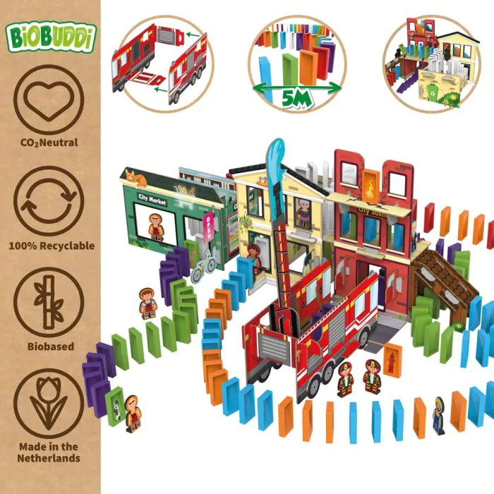 BiOBUDDi Domino Stadt BB-4005