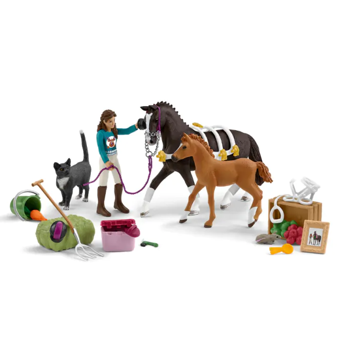 Schleich Horse Club Adventskalender 2024 mit 24 Fenstern 99092