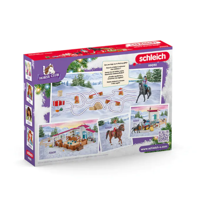 Schleich Horse Club Adventskalender 2024 mit 24 Fenstern 99092