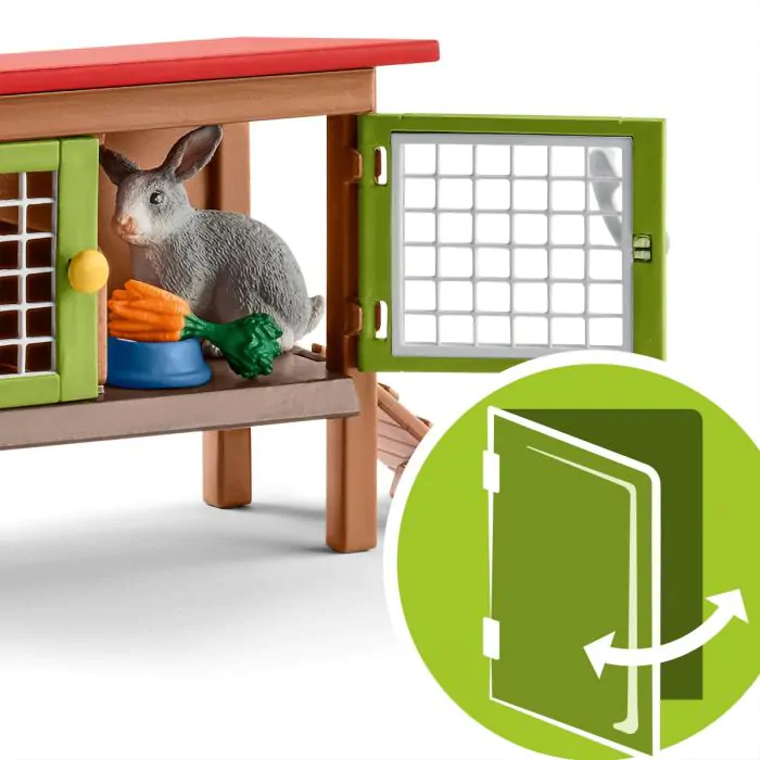Schleich Farm World Kaninchenstall 42420 
