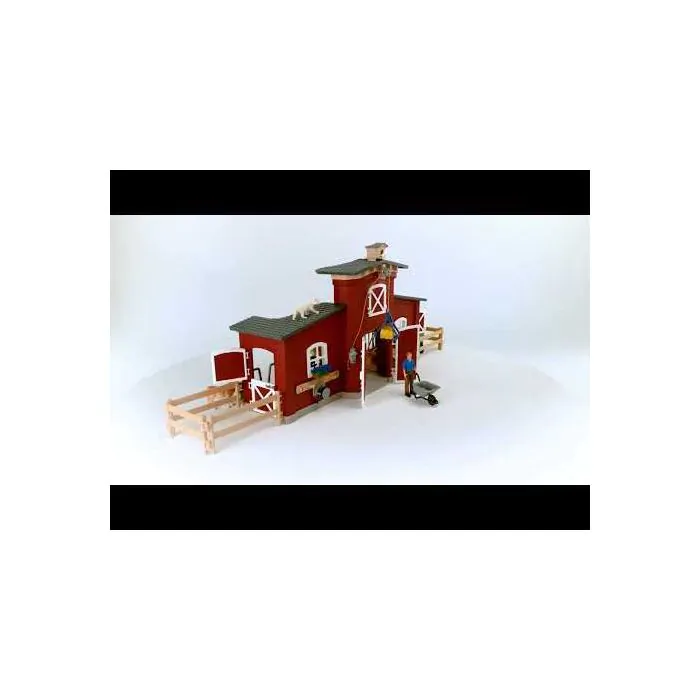 Schleich Farm World Große Farm mit Tieren und Zubehör 42606