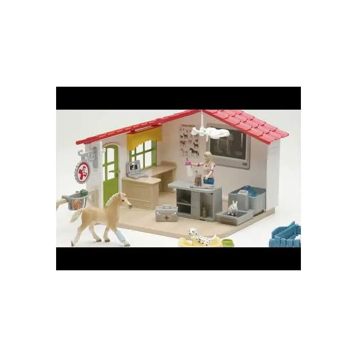 Schleich Farm World Tierarzt-Praxis mit Haustieren 42502