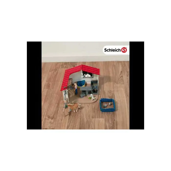 Schleich Farm World Tierarzt-Praxis mit Haustieren 42502