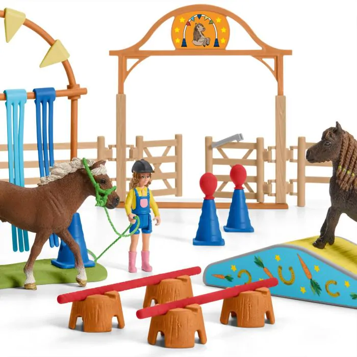 Schleich Farm World Pony Agility Rennen 42482 