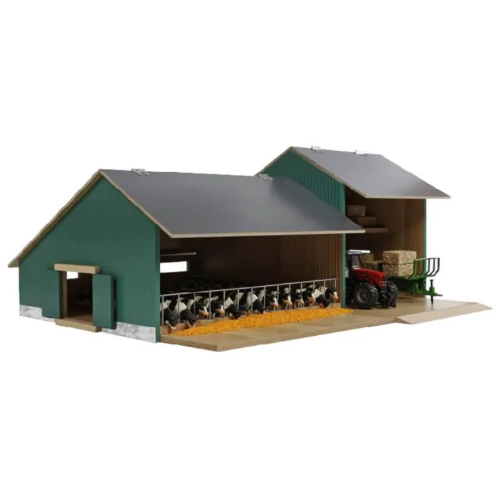 Kids Globe Farming Stall mit landwirtschaftlichem Schuppen 1:32 610200